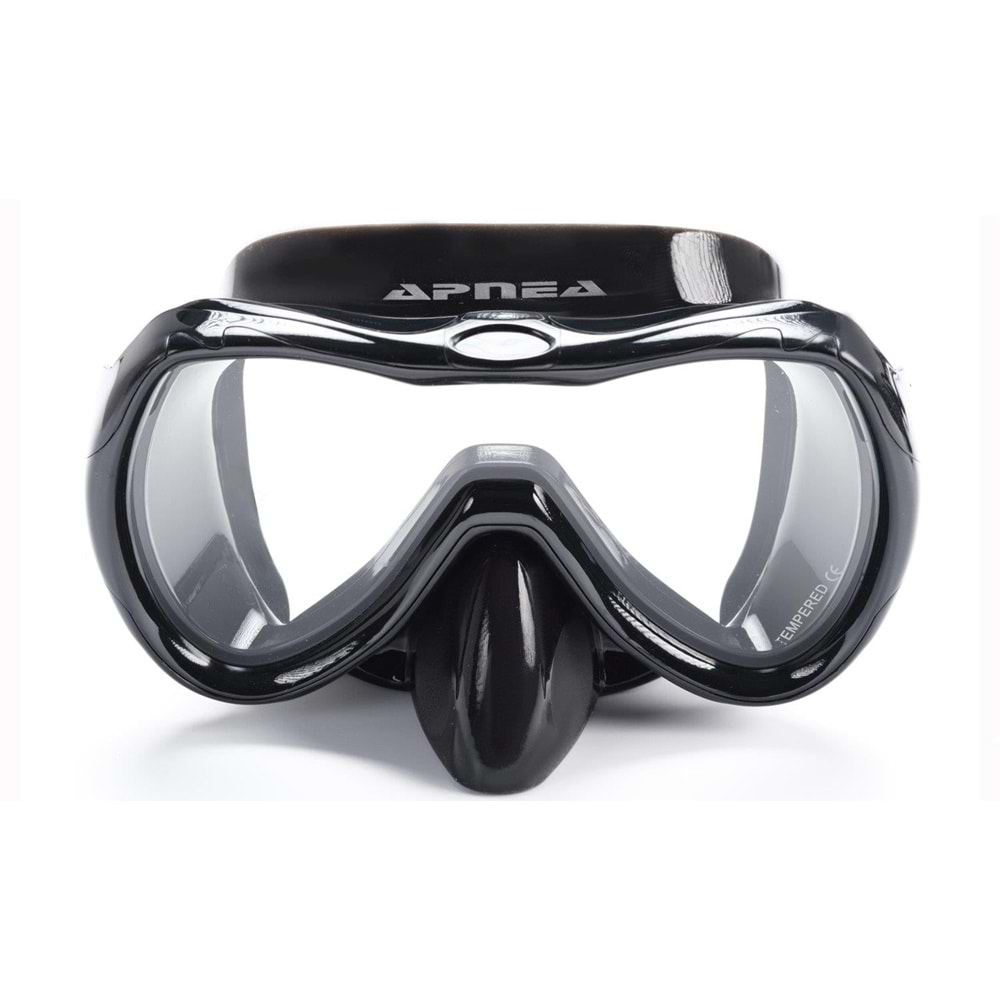 Apnea Fokai Siyah Dalış Maskesi