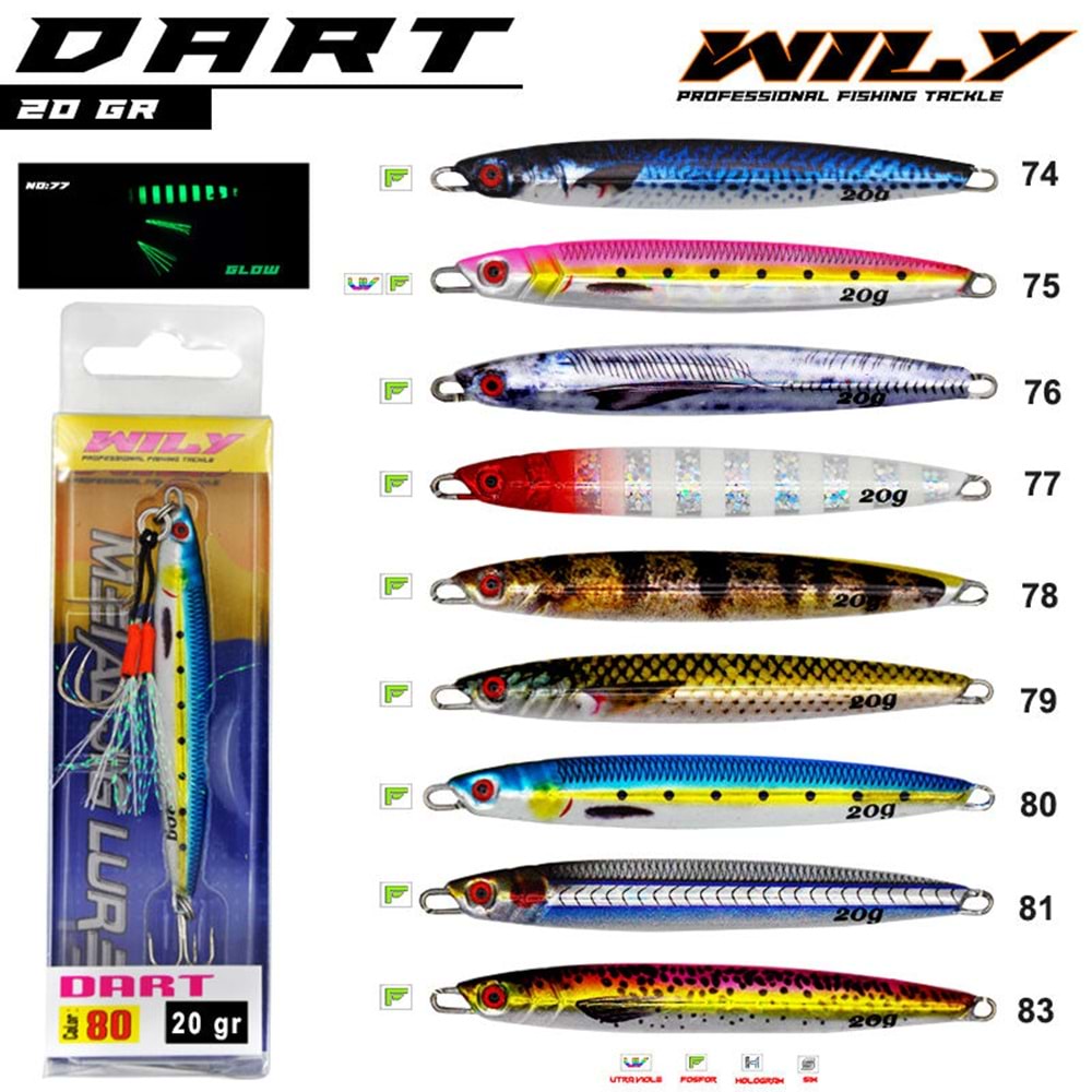 Wily Dart Jig 20 gr