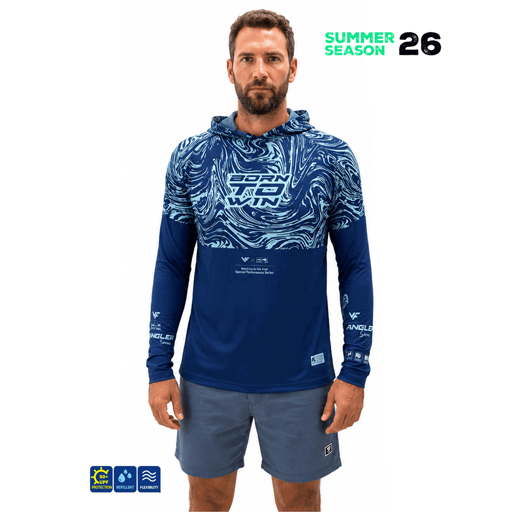 Fujin Pro Angler S26 Hooded Izohips Blue Mint