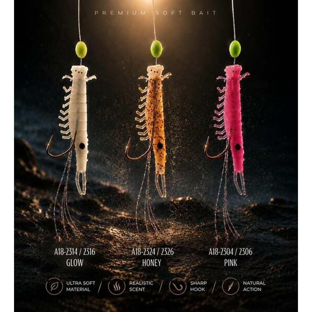 ALESTA LAGOON SHRIMP RIG X0288 5K