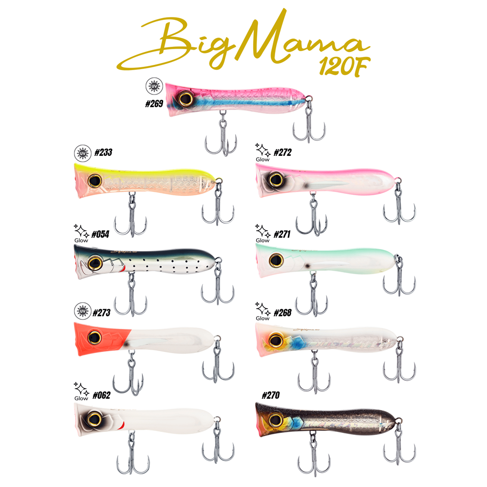 Fujin Big Mama 12cm 31gr Maket Balık