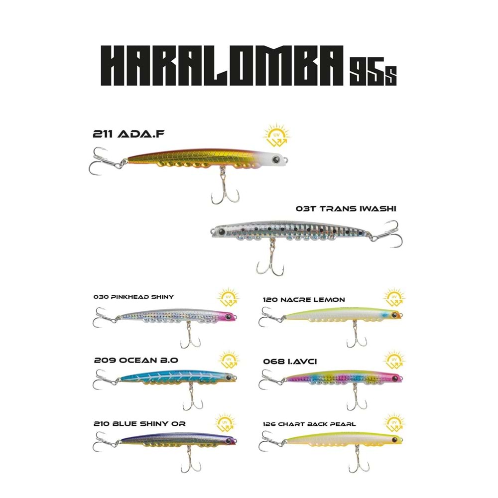 Fujin Haralomba 95S 8gr Maket Balık