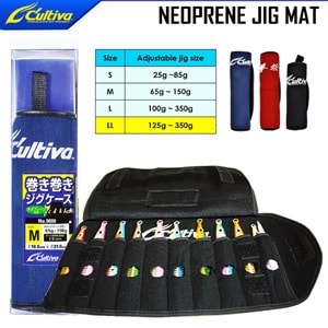 Cultiva 9880 Neoprene Jig Mat -Siyah - L