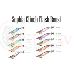 Shimano Lure Sephia Clinch Flash Boost 3.5Gou/19g Kalamar Zokası