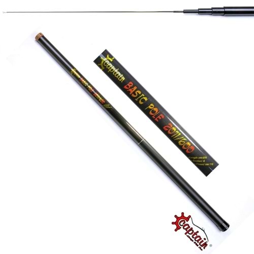 Captain 2071 Basic Pole 6 M Karbon 20 T Göl Kamışı
