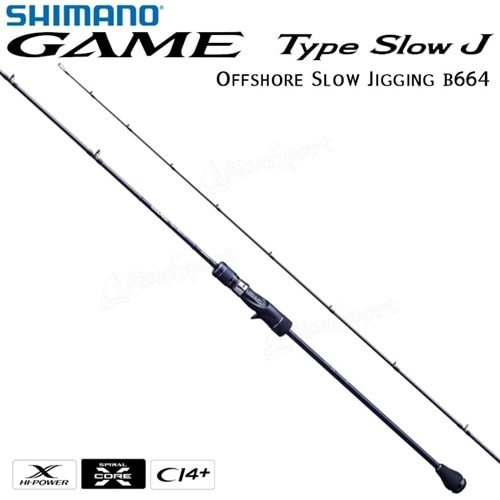 Shimano 20Game Type Slow Jig Cast 1,98m 6'6