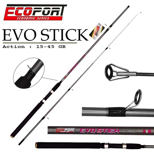 Ecoport Evo Stick 270 Cm Spin Kamış 15-45 Gr