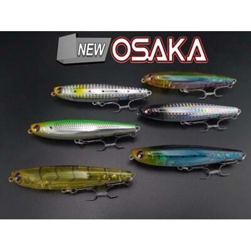 Osaka Shadow Rise Topwater 8.5cm 11.7gr Maket Balık