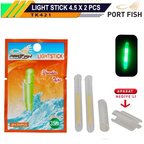 Portfish Fosfor 4.5x39 Çiftli Aparat Hediyeli