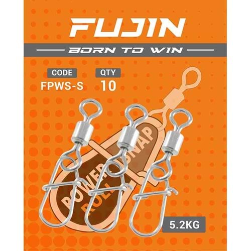 Fujin Power Roll Snap #S 5.2kg Çekerli Klips