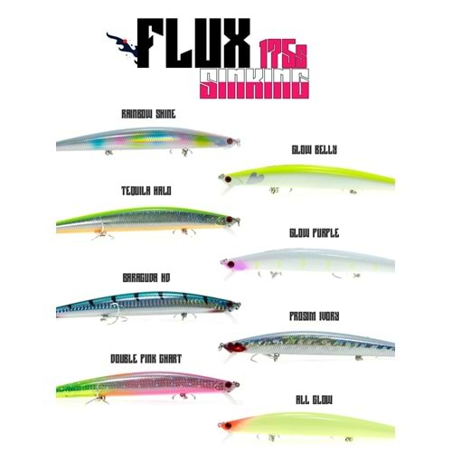 Fujin Flux 175mm 29gr Sinking Maket Balık