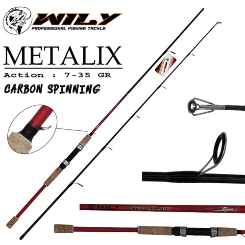 Wily Metalix Spin Kamış 7-35 gr