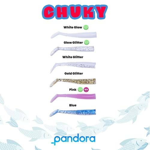 PANDORA CHUCKY SİLİKON YEM (10'lu Paket)