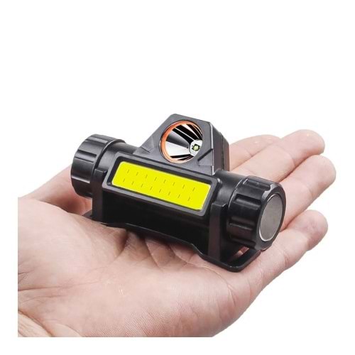 Şarjlı Dayanıklı Balıkçı Kafa Lambası Watton Wt-056