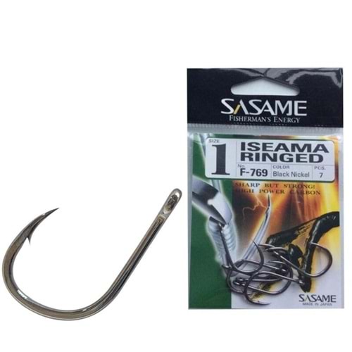 Sasame Isema Ringed F-769 Serisi Olta İğnesi