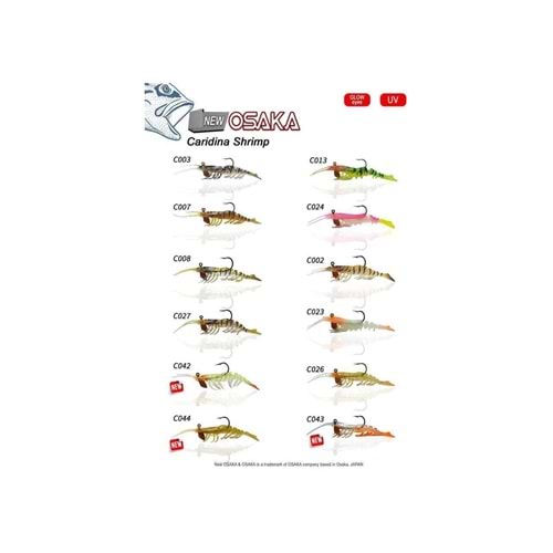NANIWAOSAKASHI CARIDINA SHRIMP 10CM 14G