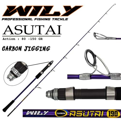 Wily Asutai Jig Kamışı 190 cm 80-150 gr
