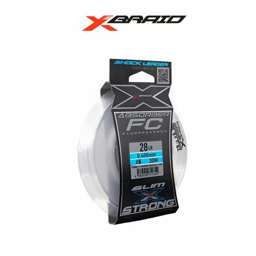 YGK X021 ABSORBER SLIM&STRONG FC 30M