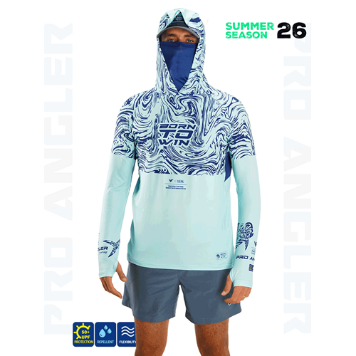 Fujin Pro Angler S26 Buff&Hoodie Izohips Mint