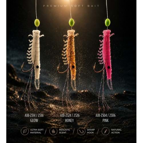 ALESTA LAGOON SHRIMP RIG X0288 5K