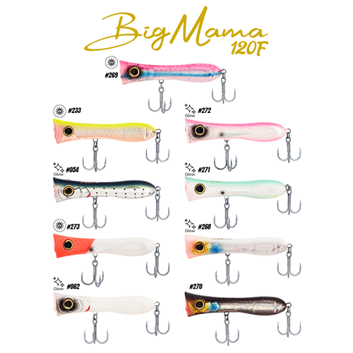 Fujin Big Mama 12cm 31gr Maket Balık