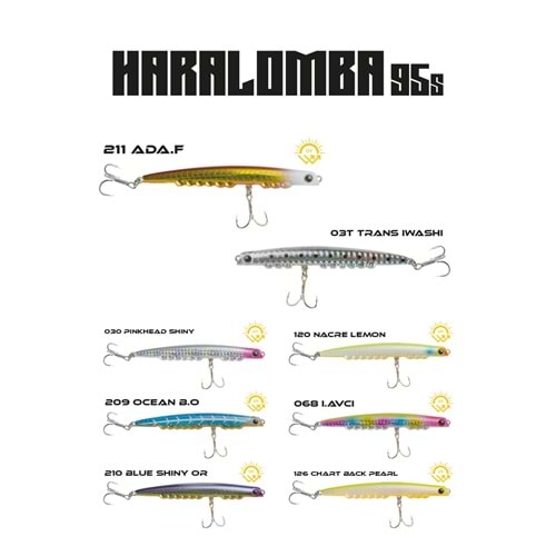 Fujin Haralomba 95S 8gr Maket Balık