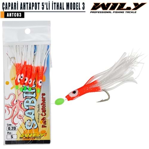 Wily Çapari Ahtapot 5'li İthal Model 3