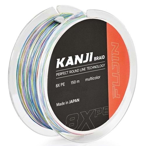 Fujin Kanji 8X 150MT Multi Color Pe Line