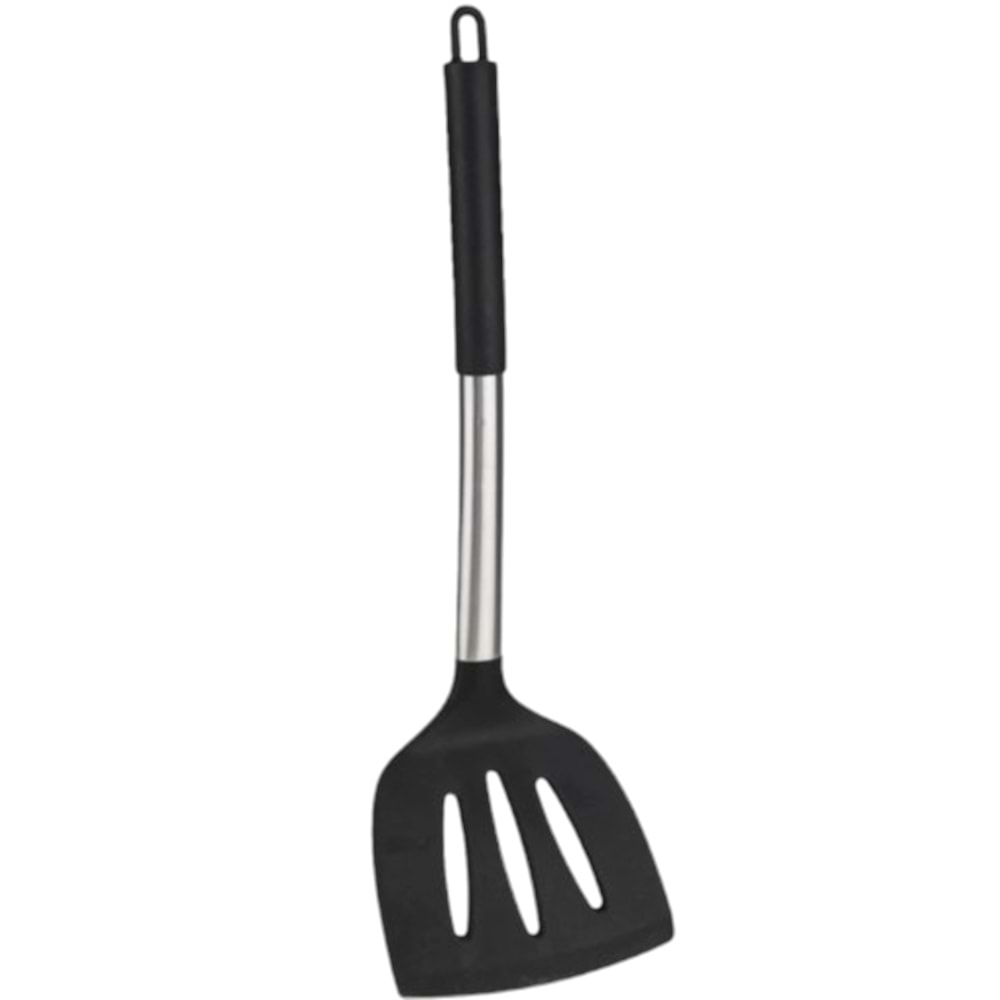PEROTTİ SİLİKON METAL SAPLI DELİKLİ SPATULA