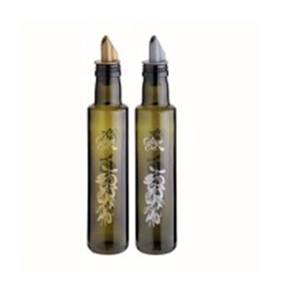 250 CC. ZEYTİNDALI BASKILI UVAG DORİCA ( GOLD&SİLVER )