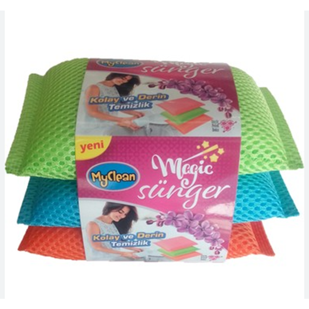 MYCLEAN MGC-12 3LÜ MAGIC SÜNGER BX24