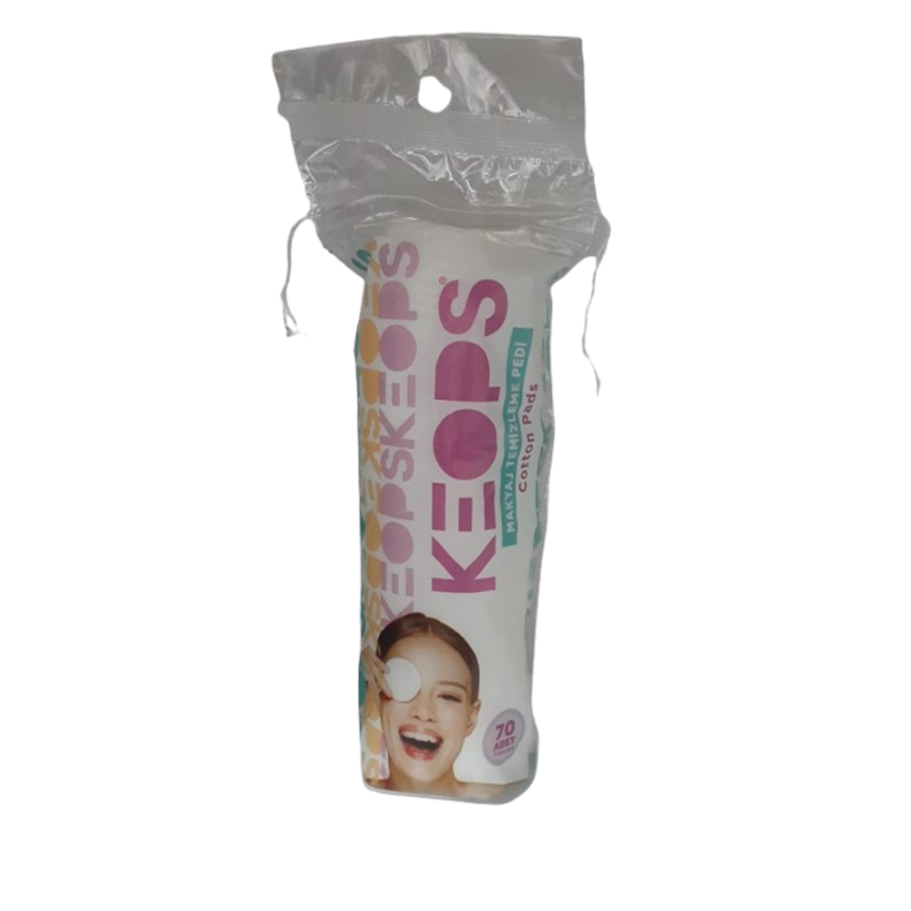 KEOPS 70Lİ MAKYAJ TEMİZLEME PEDİ