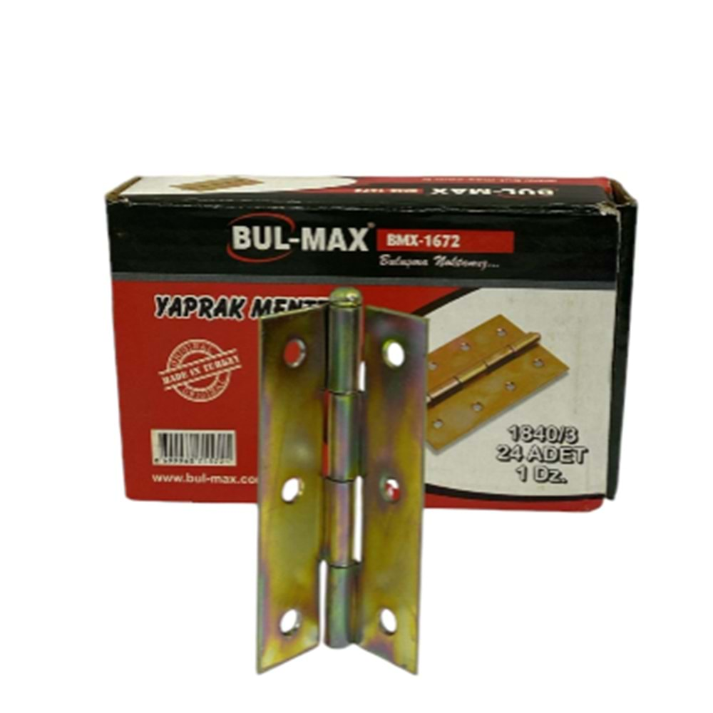 BULMAX 3 NO YAPRAK MENTEŞE BX24