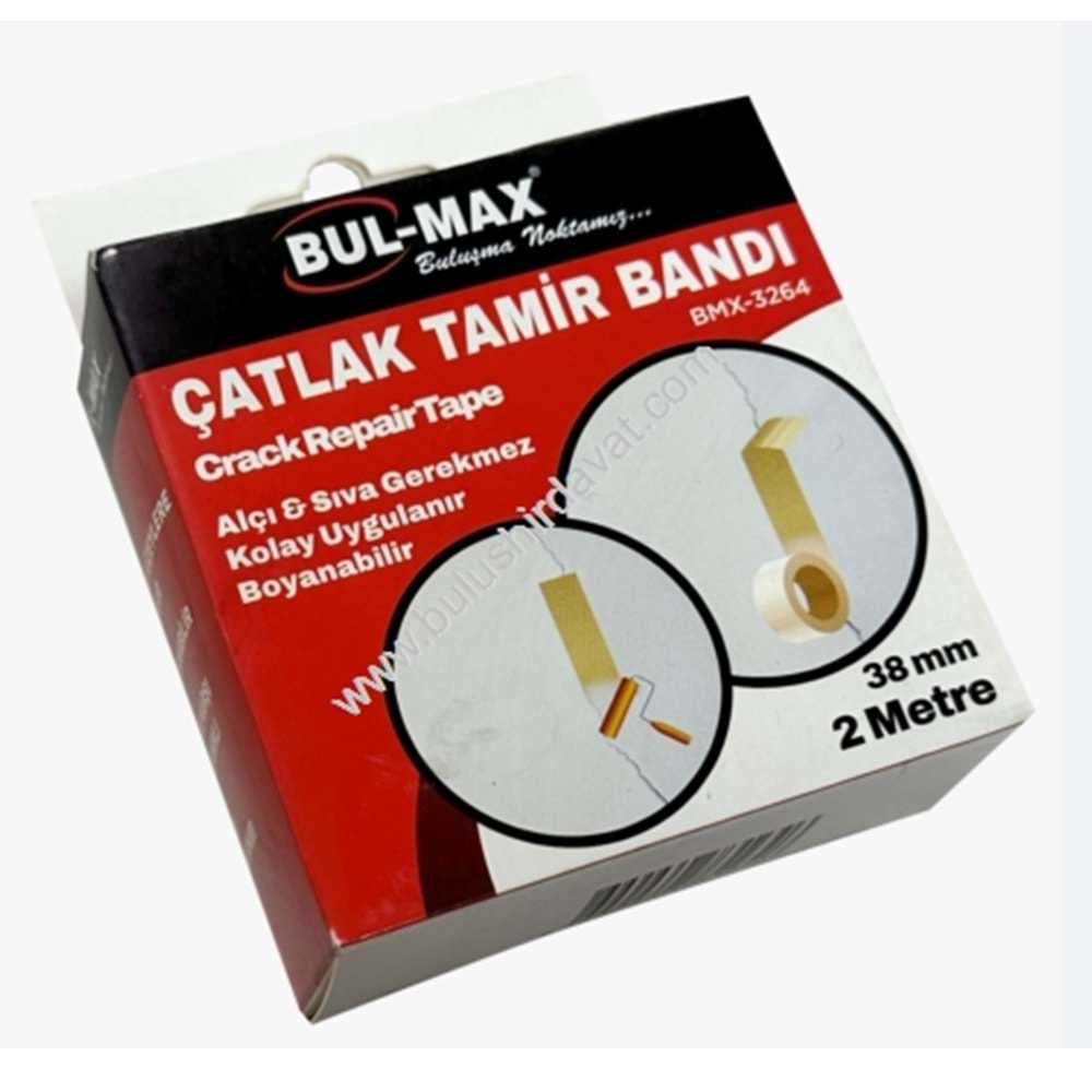 BULMAX ÇATLAK TAMİR BANDI 38MM 2MT