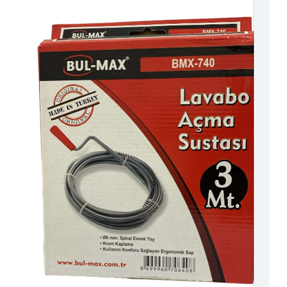 BULMAX BMX-740 3MT LAVABO AÇMA SUSTASI