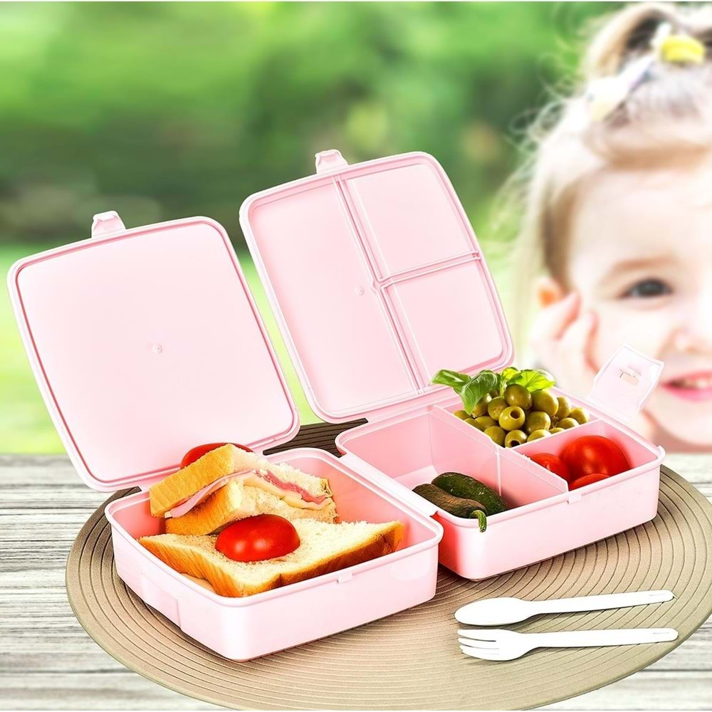 BÖLMELİ LUNCH BOX ( 1,4 LT )