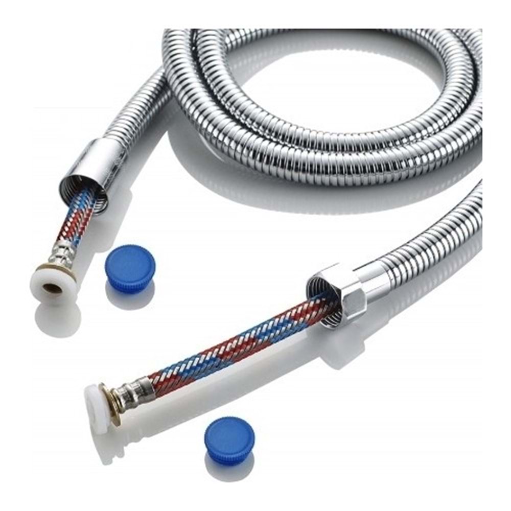 DİMA HOME 1 KALİTE 2MT ÖRGÜLÜ SPREL DUŞ HORTUMU POŞETLİ