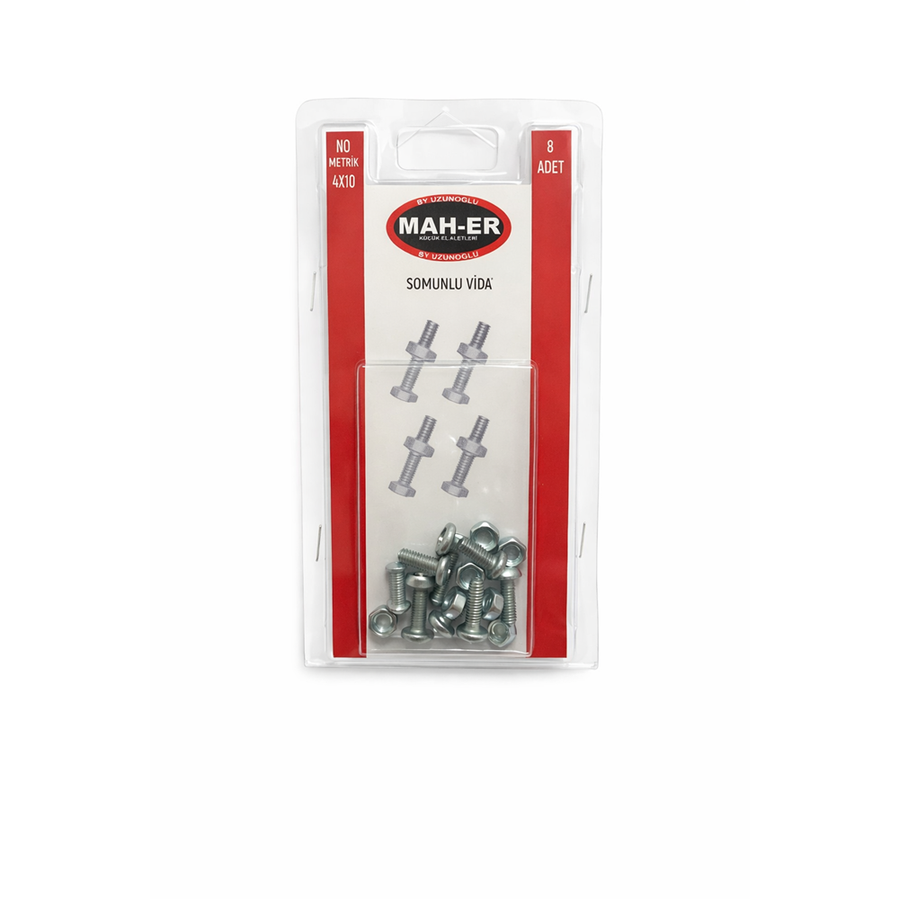 MHR-101 SOMUNLU VİDA 4X10 8AD