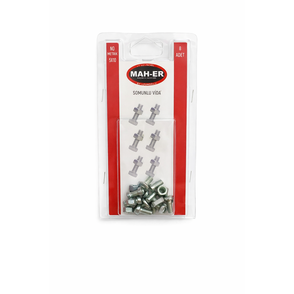 MHR-111 SOMUNLU VİDA 5X10 8AD