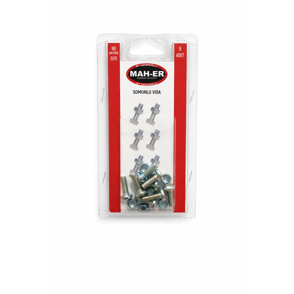 MHR-112 SOMUNLU VİDA 5X15 8AD