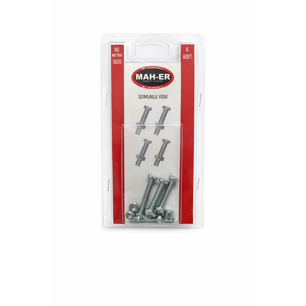 MHR-113 SOMUNLU VİDA 5X20 6AD