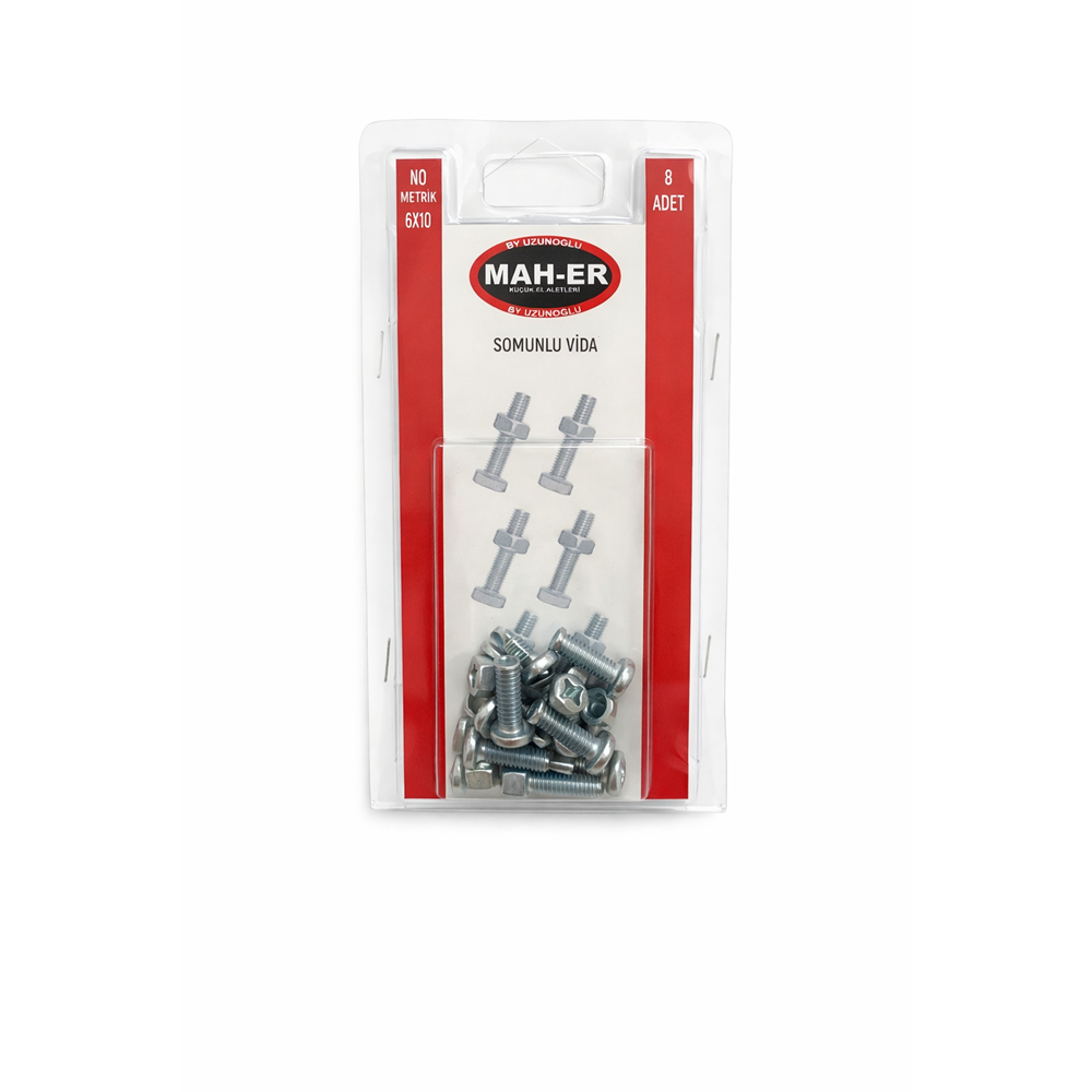 MHR-121 SOMUNLU VİDA 6X10 8AD
