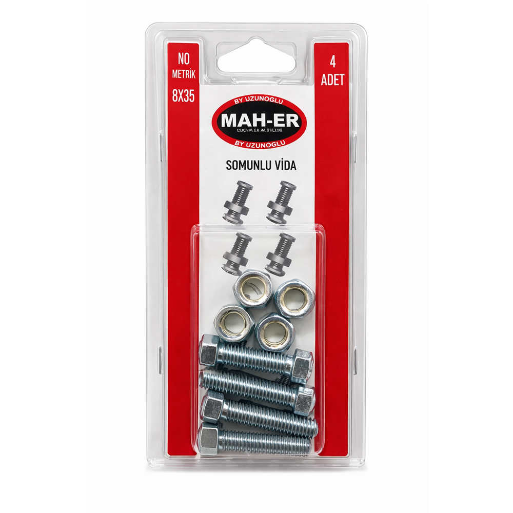 MHR-135 SOMUNLU VİDA 8X35 4AD