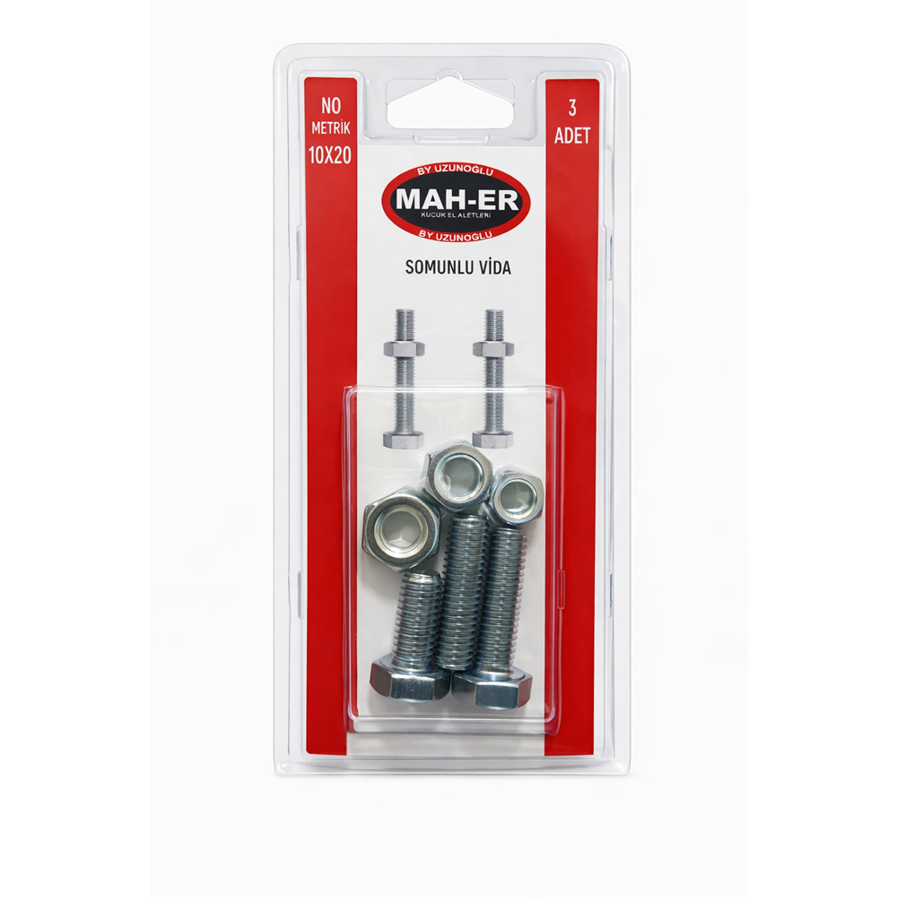MHR-139 SOMUNLU VİDA 10X20 3AD
