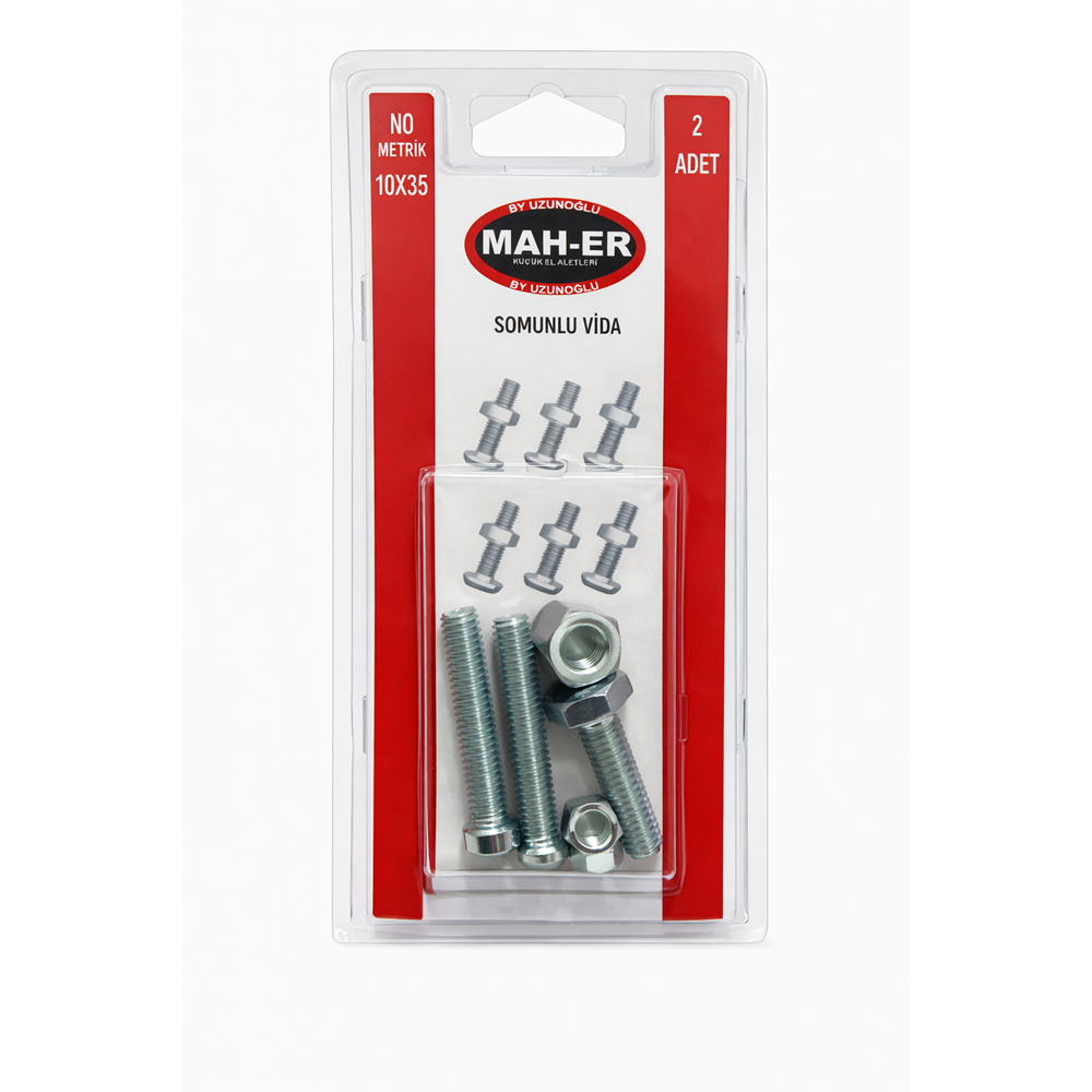 MHR-142 SOMUNLU VİDA 10X35 2AD
