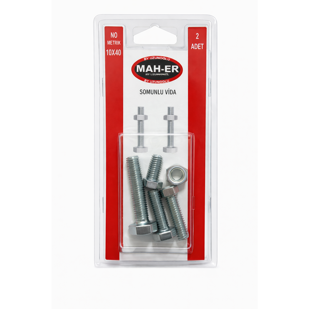 MHR-143 SOMUNLU VİDA 10X40 2AD