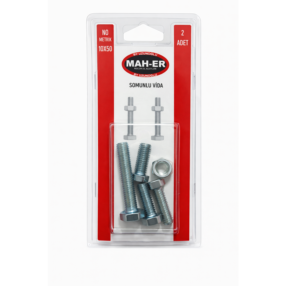 MHR-144 SOMUNLU VİDA 10X50 2AD