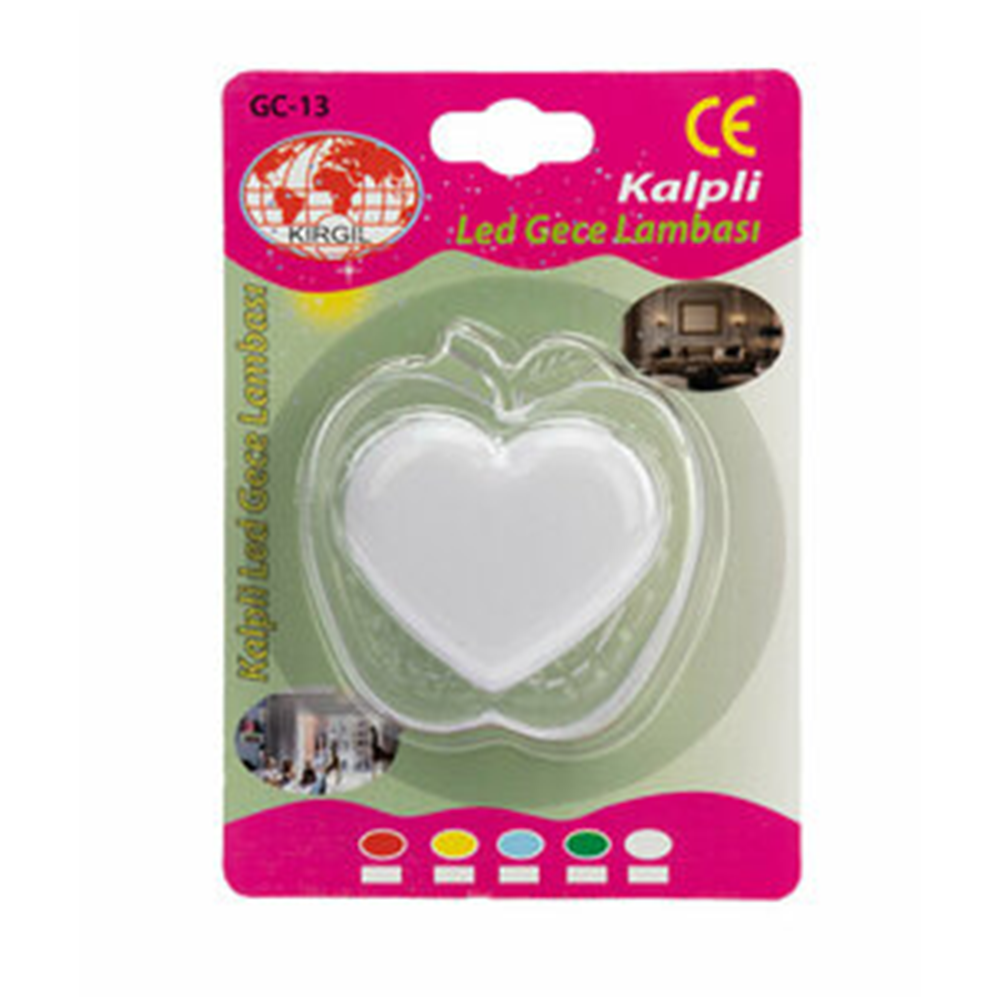 KIRGIL KALPLİ LED GECE LAMBASI