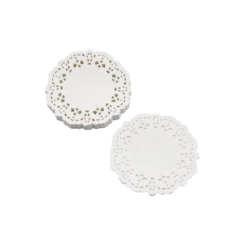 IVORY KAĞIT DANTEL BARDAK ALTLIĞI