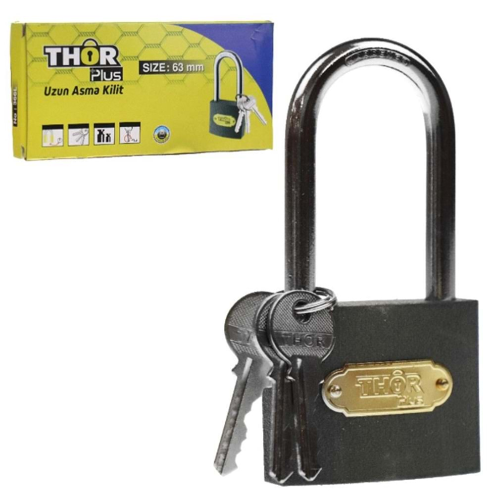 THOR ASMA KİLİT GRİ UZUN 63MM BX6